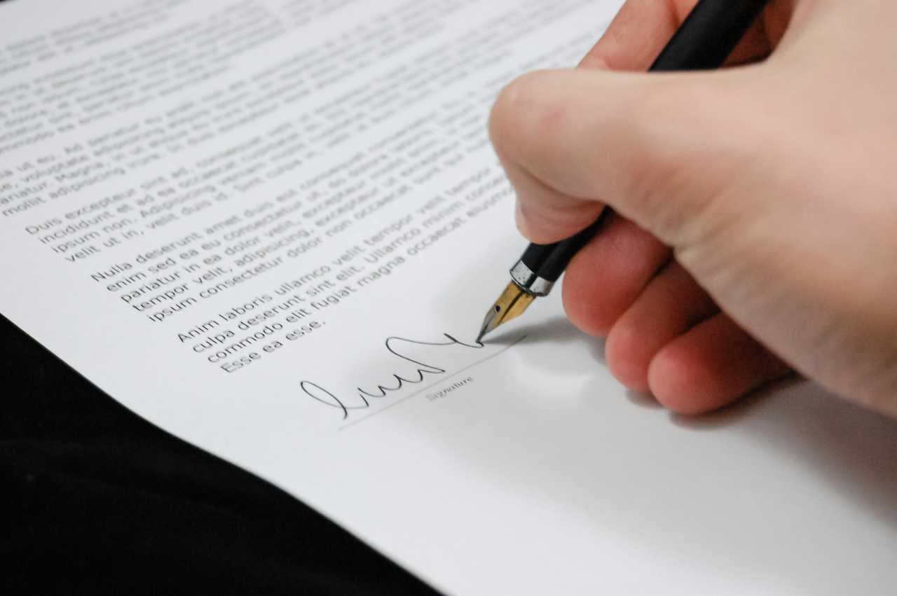 11typed will signature Texas probate